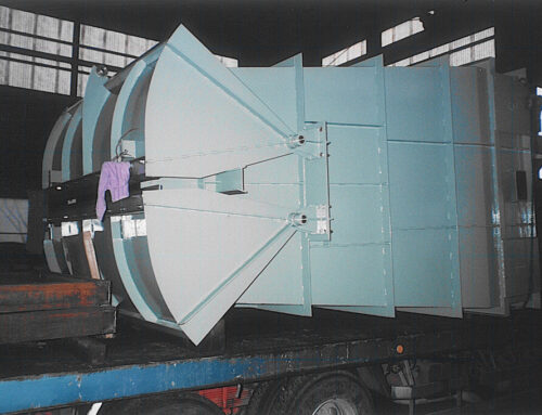 汚泥ケーキホッパー