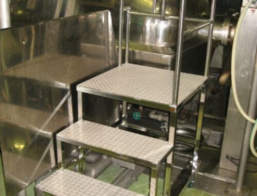 食品工場 点検架台